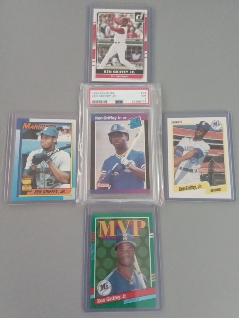 Ken Griffey Jr. Baseball Card Lot - Multi-Color by Donruss/Fleer